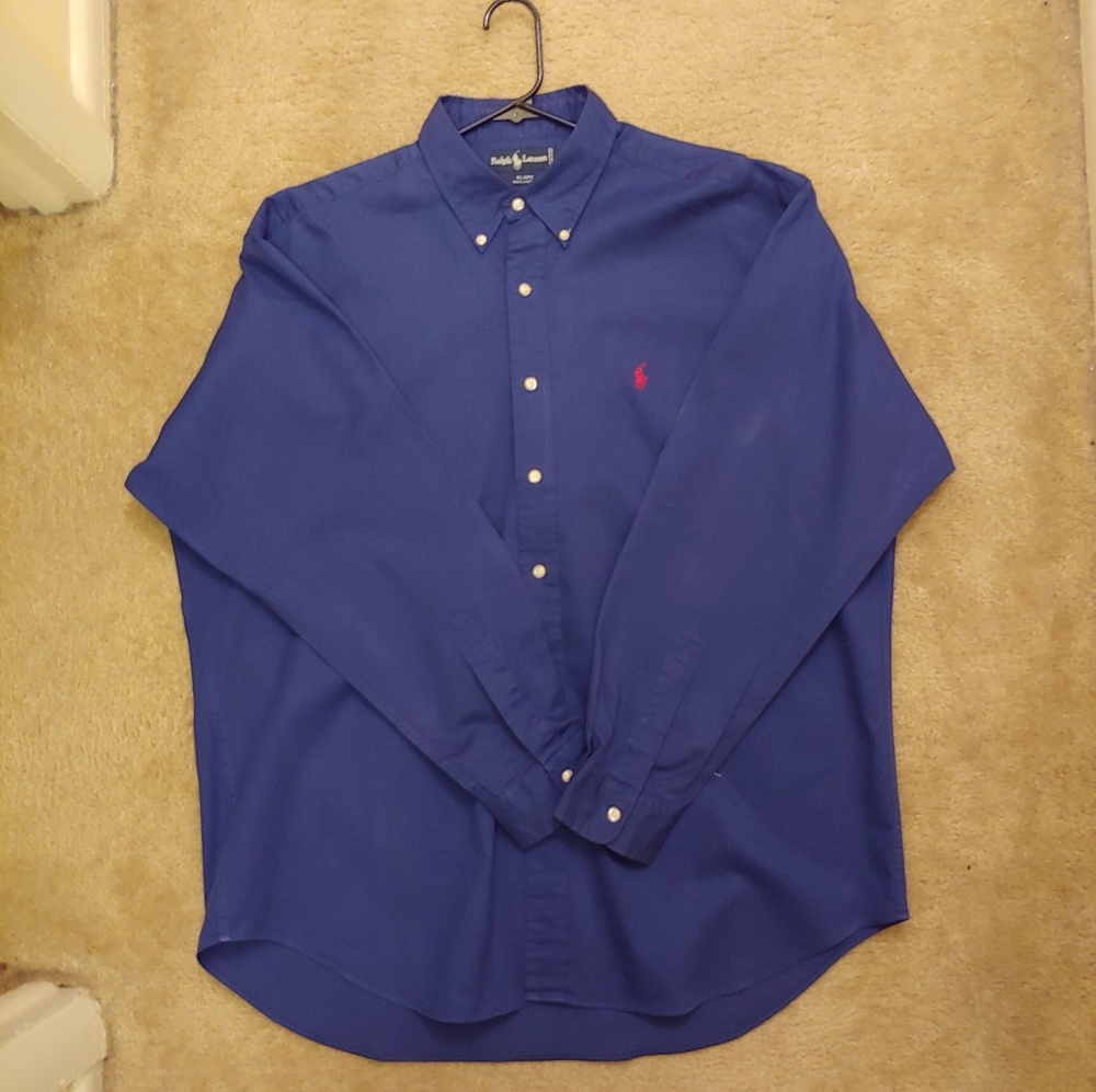 Mens Ralph Lauren Polo Blaire Button Up Size XL